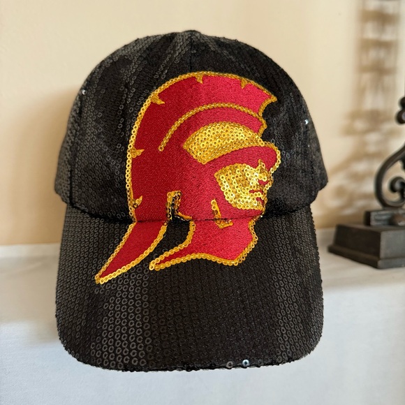 NWOT USC Trojans Sequenced Sparkly Hat Adjustable - Picture 6 of 6